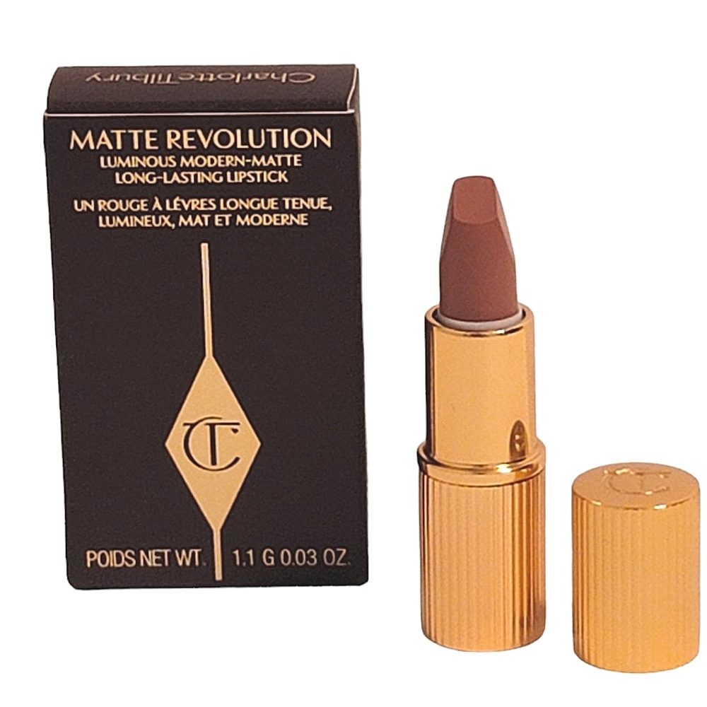 Charlotte Tilbury Matte Revolution Lipstick Pillow Talk Pink Mini Travel Size - Picture 2 of 5